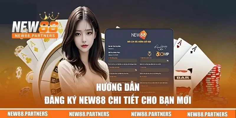 Đăng Ký NEW88 - Hướng Dẫn Đơn Giản Chỉ Trong 1 Phút 2 Hướng dẫn đăng ký tại NEW88